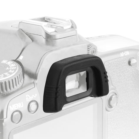 Œilleton de viseur pour appareils photo Nikon D90; D7100; D300; D200; D80; D70s – Silicone noir de CELLONIC