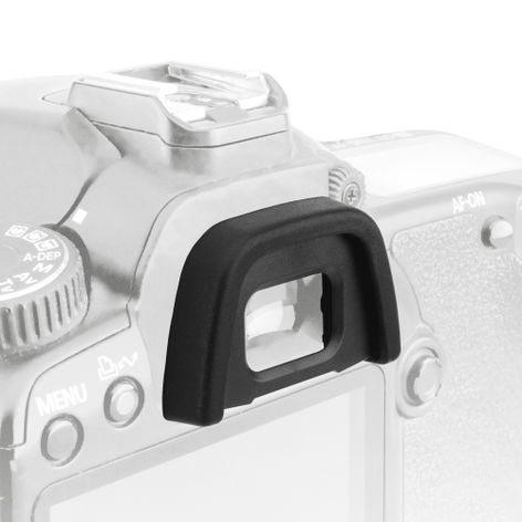 Œilleton de viseur pour appareils photo Nikon D7200; D300; Z fc; D300S – Silicone noir de CELLONIC