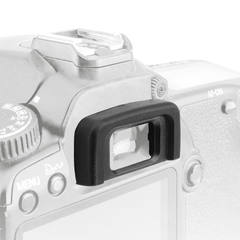 Œilleton de viseur pour appareils photo Nikon D5600; D3300; D5200; D3200; D3500; D5500 – Silicone noir de CELLONIC