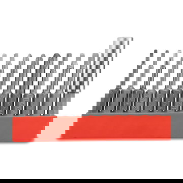 Set de 12 embouts de vissage tournevis spéciaux (triangle, carré et tri-wing) magnétique en acier S2 (alliage de carbone) convient également aux visseuses et tournevis électriques