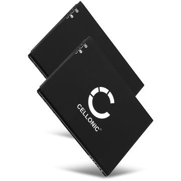 2x Batterie B500BE, B500BU 1900mAh pour téléphone portable Samsung Galaxy S4 mini