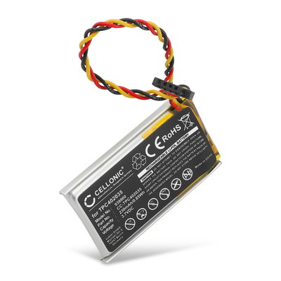 Batterie 230mAh pour appareil photo Mio 508, 518, 528, 538 - Remplacement modèle TPC402035