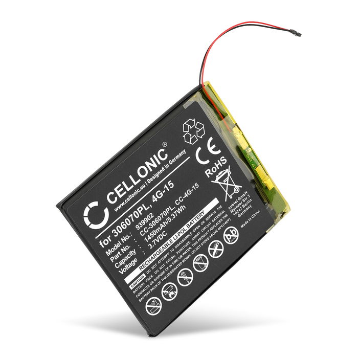 PocketBook 626 Batterie 1450mAh de CELLONIC