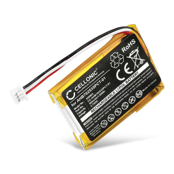 Sennheiser Momentum 3 Wireless Batterie 500mAh de CELLONIC