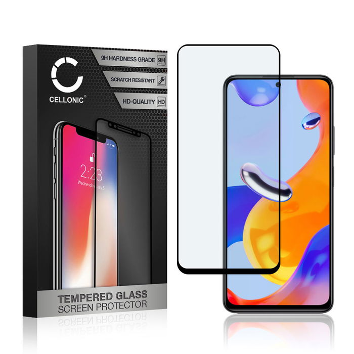 Xiaomi Redmi Note 11 Pro Screen Protector - 9H Tempered Glass 3D Case-friendly by CELLONIC
