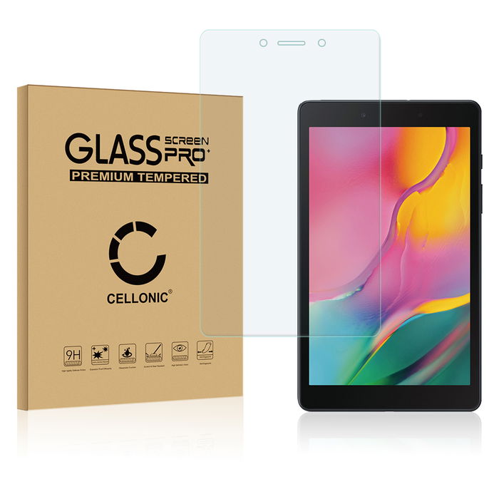 Samsung Galaxy Tab A 8.0 (2019) SM-T290 Protecteur d'écran 9H en verre trempé 2.5D de CELLONIC