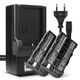 2x Battery (2600mAh, 7.4V) + Charger
