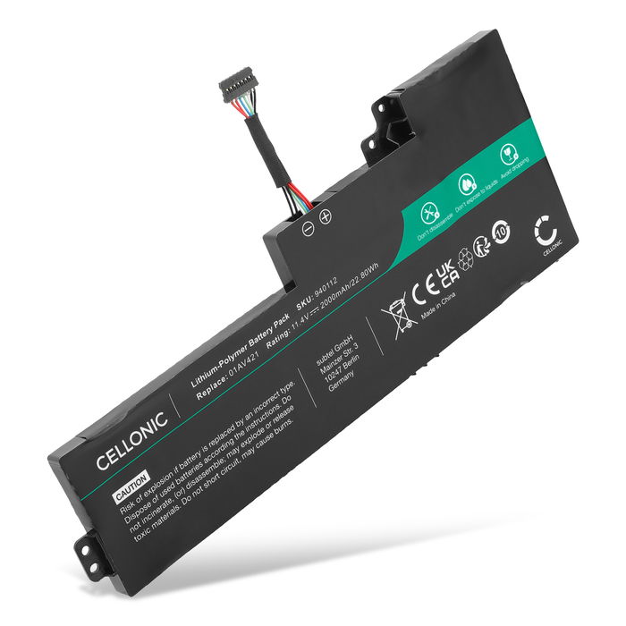 Lenovo 01AV489 Batterie 2000mAh de subtel
