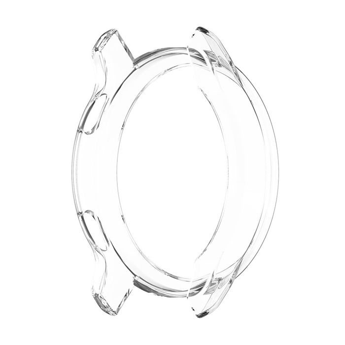 subtel Protective Case for Garmin Venu 2S Fitness Tracker GPS Smart Watch Cover Smartwatch Corner Edge Protector Bumper Case Frame - Crystal Clear