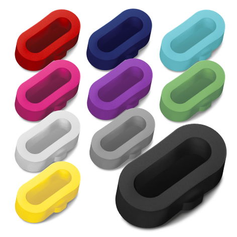subtel Bouchons Anti-Poussière Multicolore Silicone