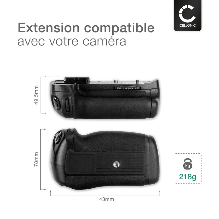 Poignée d'alimentation Olympus HLD-10|Grip batterie HLD-10 pour Olympus
