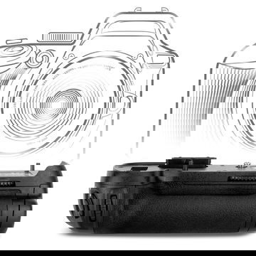 MB-D12 Grip d'alimentation pour Nikon D800, D800E, D810, D810A, D810E - Poignée de batterie pour appareils photo de CELLONIC