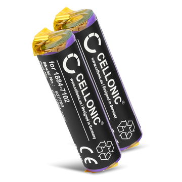 2x Batterie pour Ermila Motion 1800mAh de CELLONIC