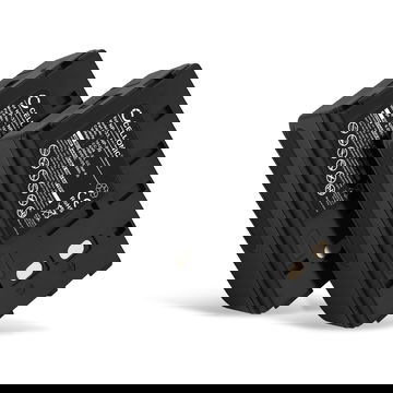 2x Battery for Sony CCD-F55, CCD-380, CCD-TR2000, CCD-F35, CCD-20061, CCD-V900, CCD-V5000 NP-33 NP-55 NP-66 NP-68 (4200mAh, 6V) from CELLONIC