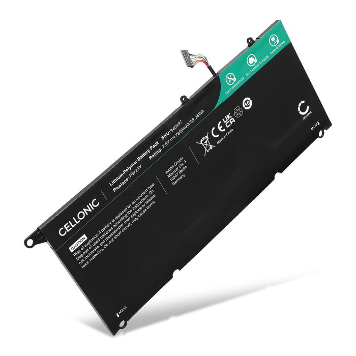 Dell XPS13 9360 Batterie 7800mAh de subtel