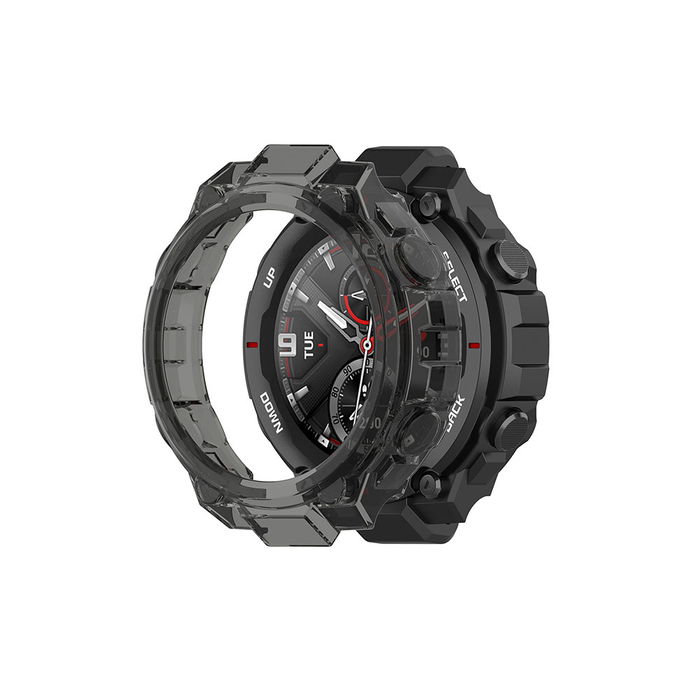 subtel Protection pour Amazfit T-Rex - coque couleur noir anti rayure pour la monture de votre montre connectée.