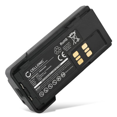 Batterie pour Motorola DP4400E, DP2400E, TRBO, DP4400, DP4801E, DP4800, DP4800E, DP2400, DP4801, DP4600E, DP4600, DP2600E, DP4401 7.4V 3350mAh Lithium Ion de CELLONIC