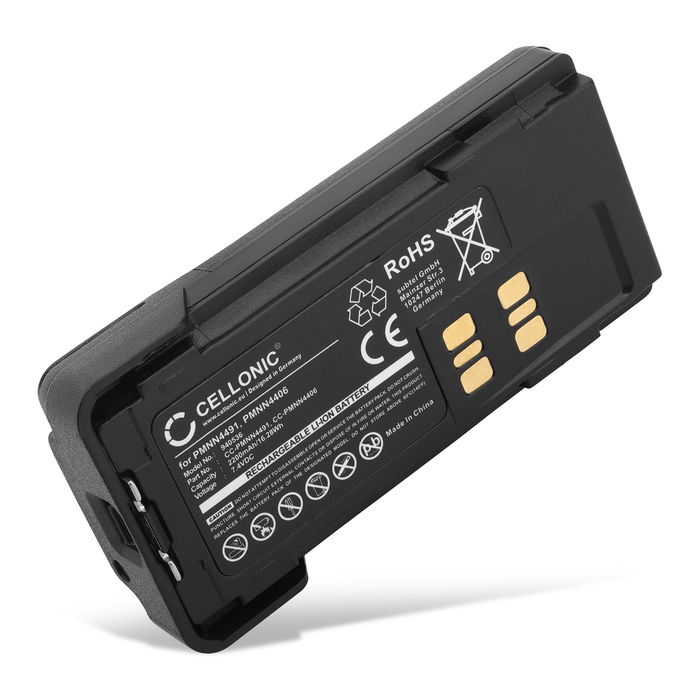 Motorola PMNN4409BR Batterie 2200mAh de CELLONIC