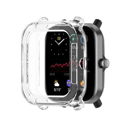 subtel Protection pour Amazfit GTS 2 mini - coque couleur Transparent anti rayure pour la monture de votre montre connectée.