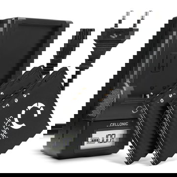 CELLONIC Battery for Pentax Optio E71 Optio H90 Optio i90 Optio NB1000 Optio P70 Optio P80 Optio RS1000 Optio W90 Optio WS80 D-LI88 (740mAh, 3.7V) + Charger