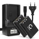 2x Battery (600mAh, 3.7V) + Charger