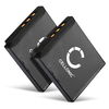 2x Batterie 700mAh