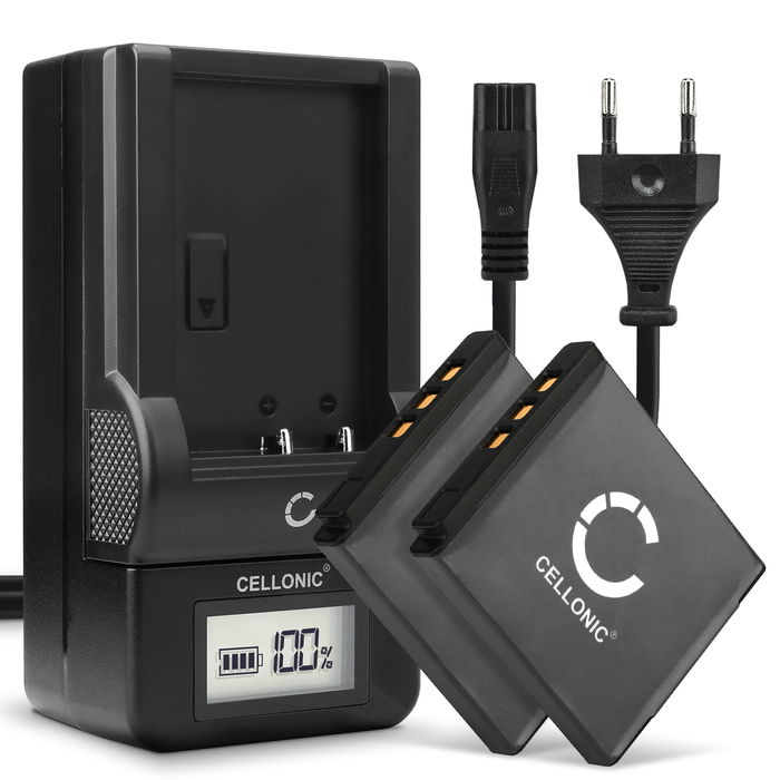 2x Kodak PlaySport Zx3 Batterie + Chargeur 700mAh de Cellonic