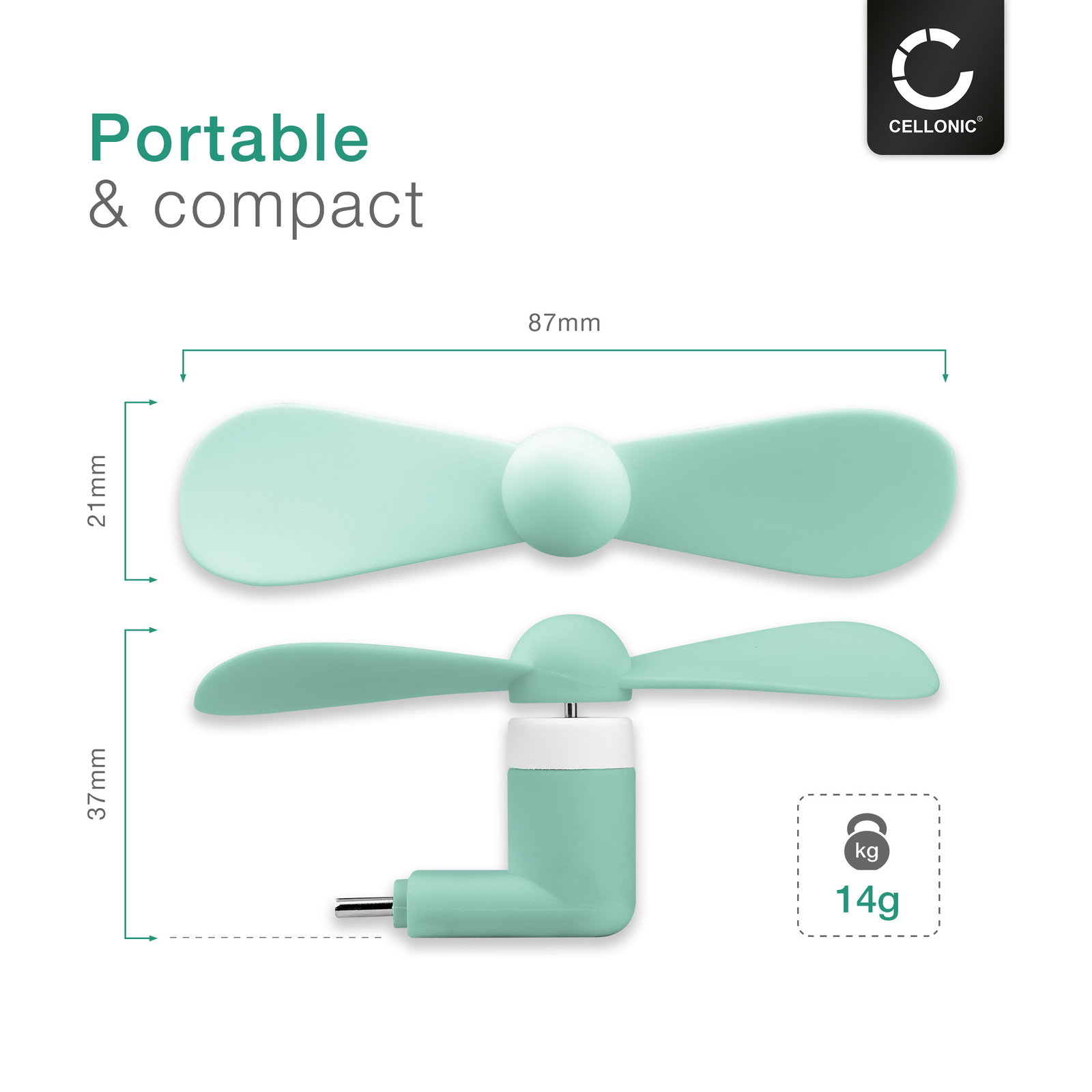 Mini Ventilateur Multifonction Pour Enfants - Portable - Ventilateur De