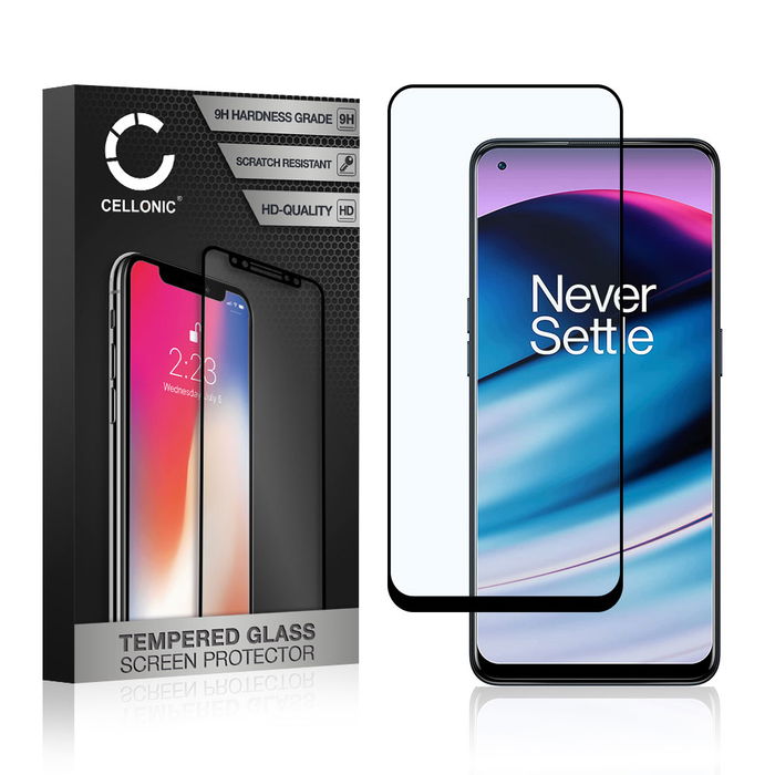 Protection d'écran en verre OnePlus Nord N20 5G (3D Case-friendly, 9H, 0,33mm, Full Glue) Verre trempé