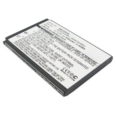 Batterie AB463446BU 650mAh pour téléphone portable Samsung GT-C3520, GT-E1190, GT-E1150, GT-E1100