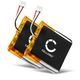 2x 350mAh 3.7V