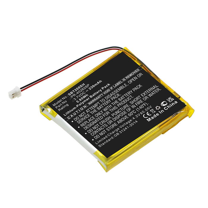 Suunto Spartan Trainer Wrist HR Batterie 230mAh de CELLONIC