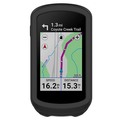 Coque Silicone noir pour GPS de vélo Garmin Edge Explore 2 - Cover Bumper de protection système de navigation vélo moto et autres sports