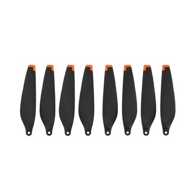8 Hélices de rechange pour drone DJI Mini 3 Pro - couleur noir avec embout orange et livrées avec vis et tournevis