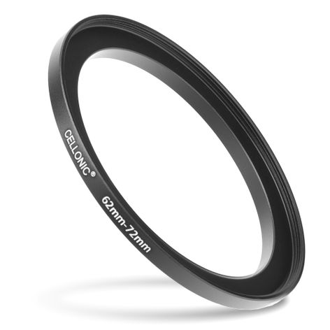 62mm - 72mm Step Up Ring Camera Filter Adapter for Camera Lenses from CELLONIC