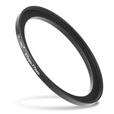 67mm - 77mm Step Up Ring Camera Filter Adapter for Camera Lenses from CELLONIC