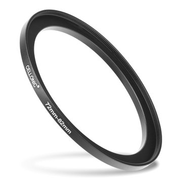 72mm - 82mm Bague Step-Up Adaptateur de Filtre pour Appareil Photo pour Canon, Nikon, Sony, FujiFilm, Olympus Objectifs de CELLONIC