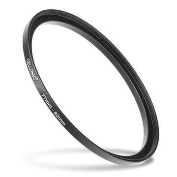 77mm - 82mm Bague Step-Up Adaptateur de Filtre pour Appareil Photo pour Canon, Nikon, Sony, FujiFilm, Olympus Objectifs de CELLONIC