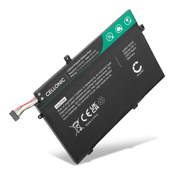 Batterie pour PC portable Lenovo L17M3P54 Accu 4100mAh - Batterie neuve de rechange ordinateur