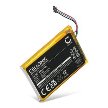 Batterie 361-00121-00, 361-00121-10 900mAh pour navigateur GPS Garmin Edge 530 / Edge 830