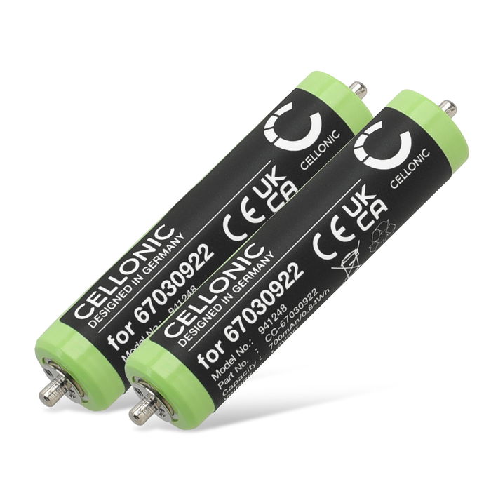 2x Braun LS5560 Batterie 700mAh de CELLONIC
