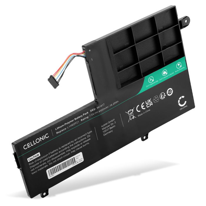 Lenovo Flex 5-1480 Batterie 7.6V 4500mAh de Cellonic