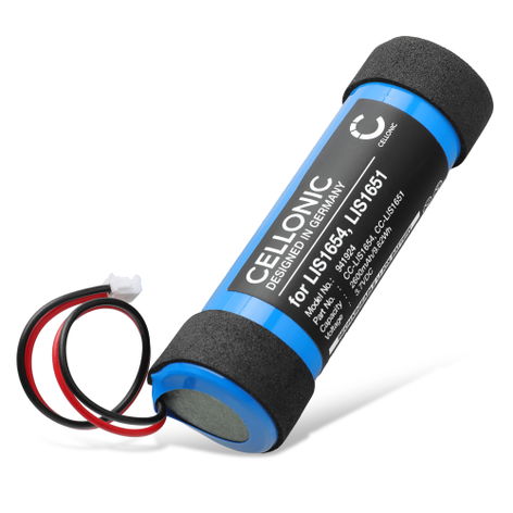 Battery for Sony CECH-ZCM2E; CECH-ZCM2U LIS1651, LIS1654 (2600mAh, 3.7V) from CELLONIC