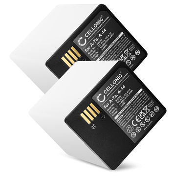 2x Batterie pour Arlo Go 2, Pro 3 Floodlight, Pro 4 XL, Ultra 2 XL 10400mAh de CELLONIC