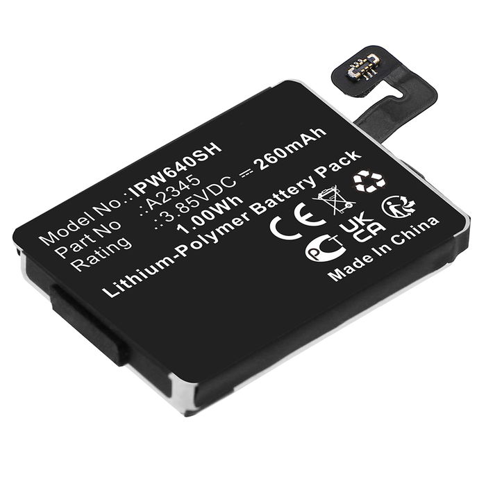 Apple Watch 6 - 40mm Batterie 260mAh de Cellonic