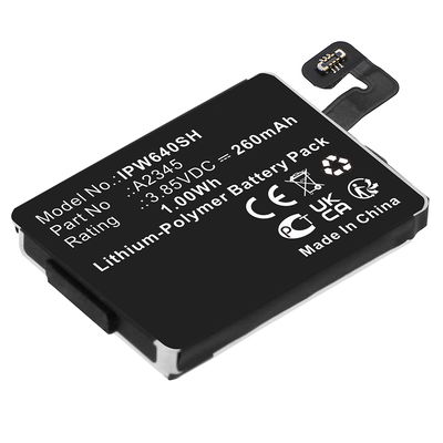 Batterie pour Apple Watch 6 - 40mm - A2345 (260mAh) Batterie de remplacement