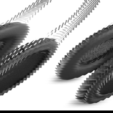 Coussinets de remplacement pour casque audio de 50x50mm, mousse haut de gamme de rechange pour headset, pour réparer facilement un casque filaire et sans fil