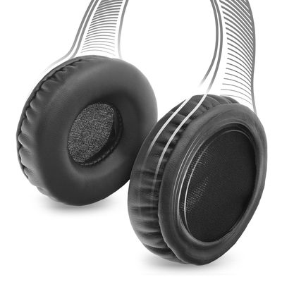Coussinets de remplacement pour casque audio de 55x55mm, mousse haut de gamme de rechange pour headset, pour réparer facilement un casque filaire et sans fil