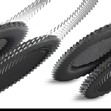 Coussinets de remplacement pour casque audio de 105x105x60mm, mousse haut de gamme de rechange pour headset, pour réparer facilement un casque filaire et sans fil