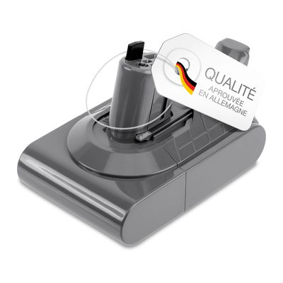 Batterie pour Dyson Digital Slim Fluffy Extra, Pro, V10 Slim, V11 Slim, V10 Digital Slim, V10 Digital Slim Fluffy Extra, (Dyson SV18) 2500mAh de CELLONIC - Batterie &agrave; encliqueter